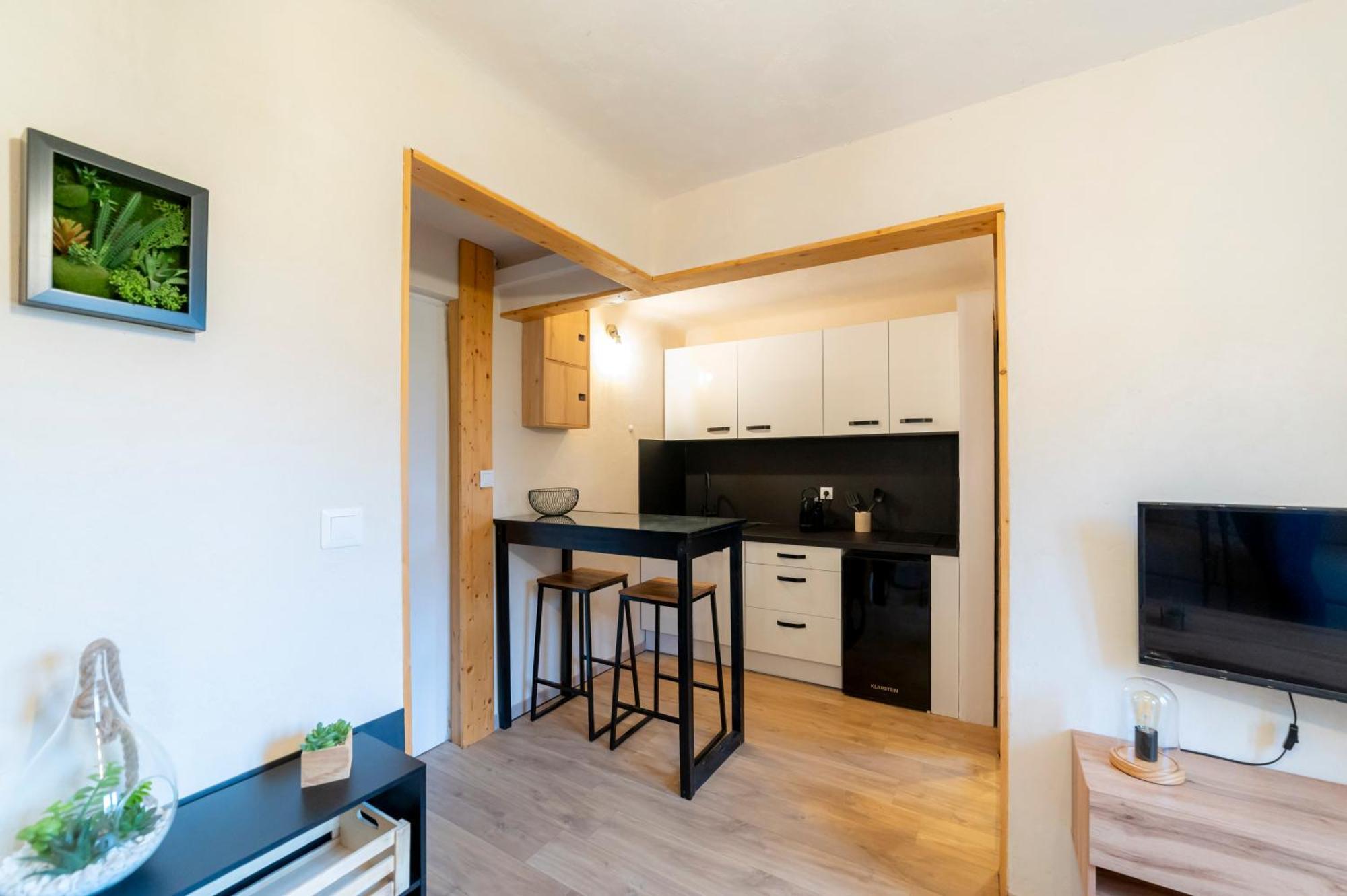 La Galleanne Studio Agreable Et Chaleureux Briançon 외부 사진