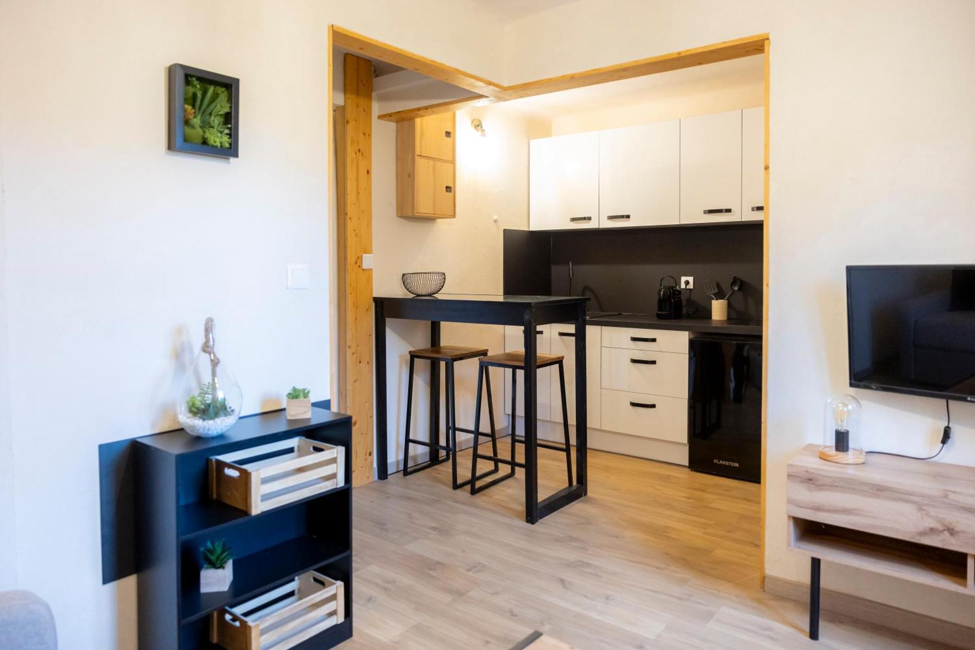 La Galleanne Studio Agreable Et Chaleureux Briançon 외부 사진